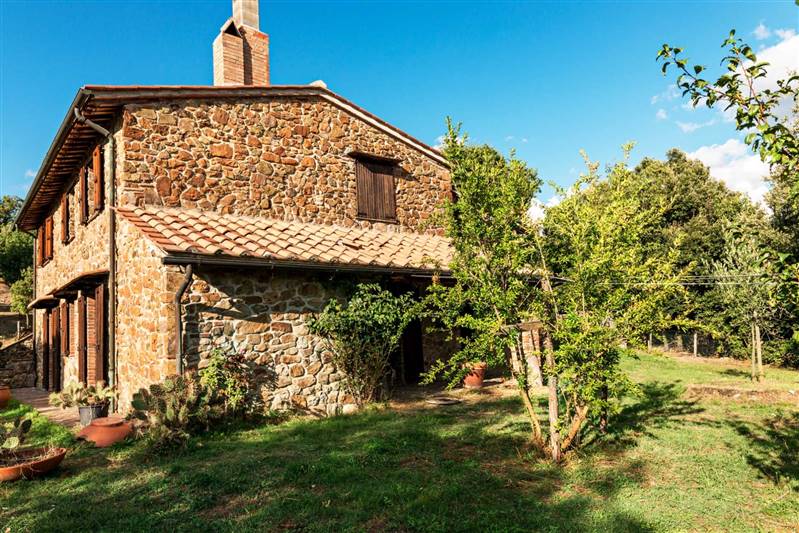 Casale in pietra diviso in due appartamenti indipendenti immerso nel campagna nelle vicinanze della splendida Massa Marittima 