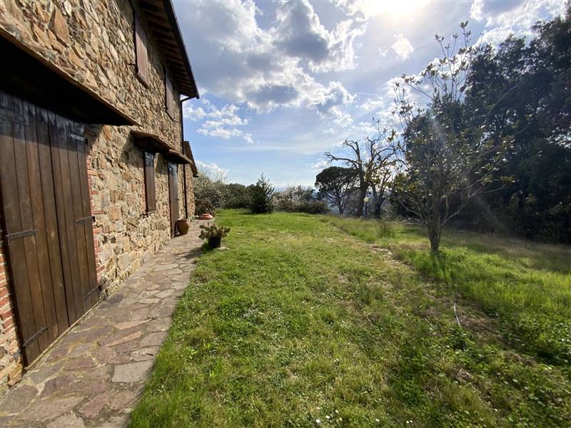 Casale in pietra diviso in due appartamenti indipendenti immerso nel campagna nelle vicinanze della splendida Massa Marittima 