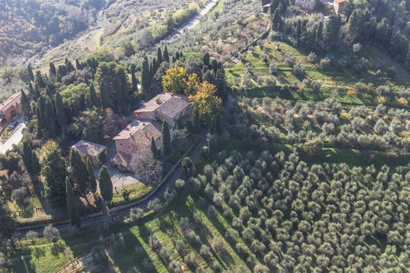 Borgo del '600 nei pressi della dominate città medioevale di Volterra