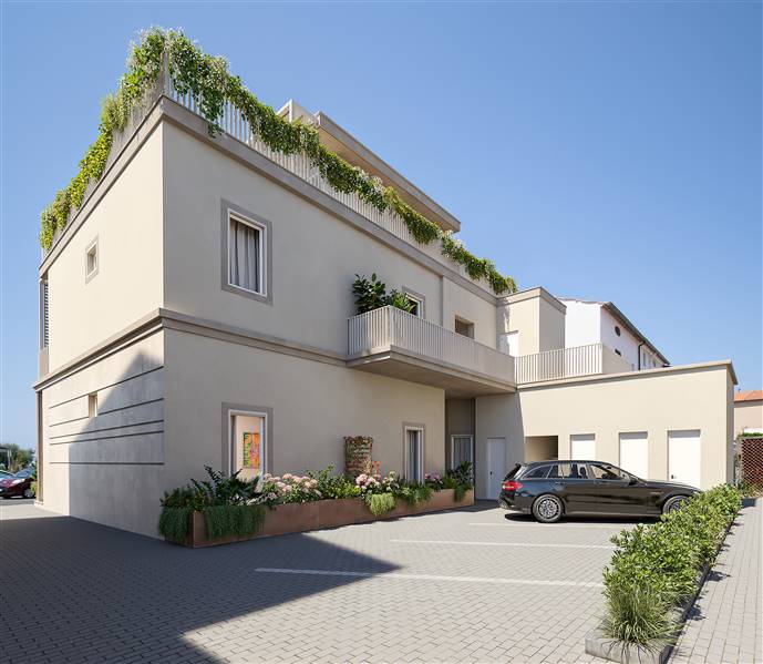 In Splendida Residenza di nuova realizzazione, appartamento a pochi passi dalla spiaggia di Marina di Cecina.