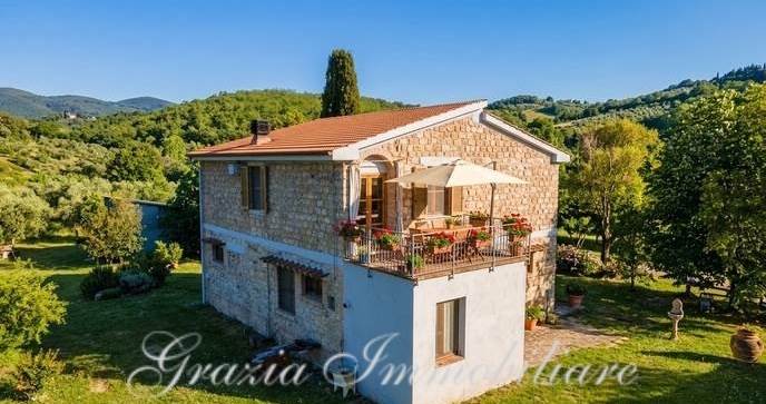 Stone farmhouse with olive grove for sale in Tuscany